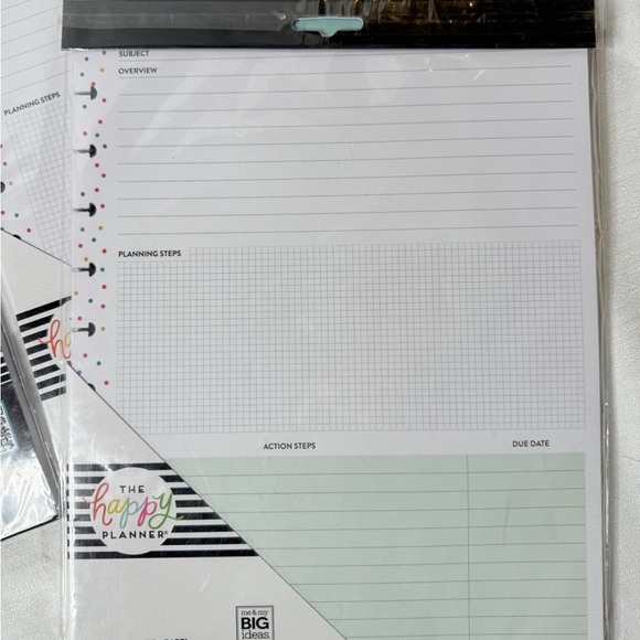 Happy Planner Teacher Planner &. Bundle 3 Filler Packages New - Picture 2 of 5
